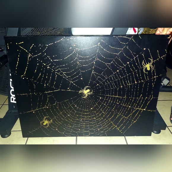 Joann Place & Time Dark & Deco Collection Light Up Spider Web Wall Decor Frame - Picture 3 of 9